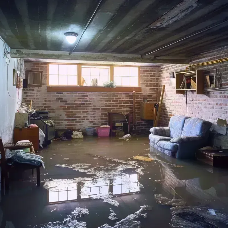 Flooded Basement Cleanup in Drexel, NC